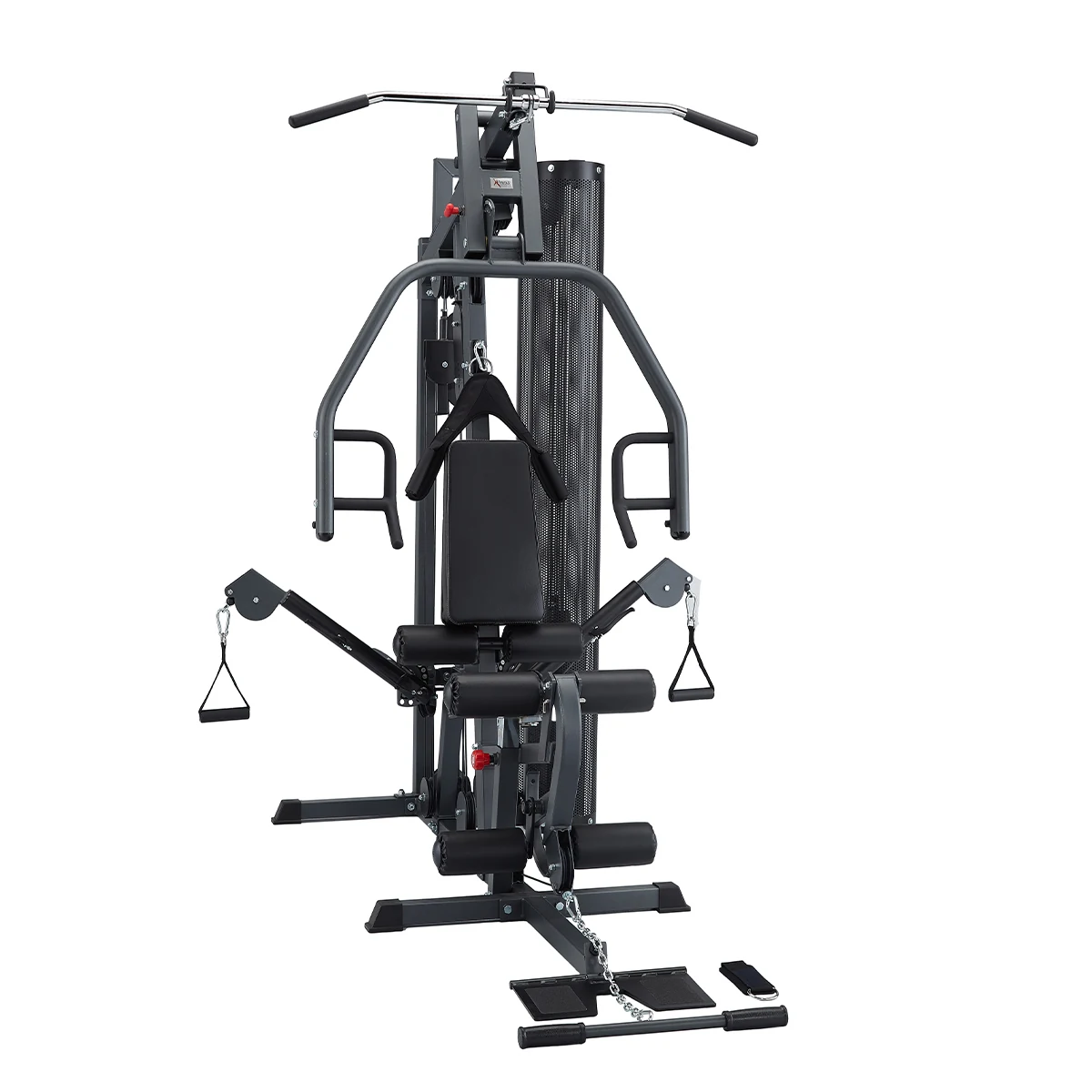 Multigym med 90 kg viktmagasin och dubbla vajrar