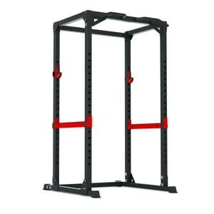 Powerrack med magnetlås och säkerhetsarmar